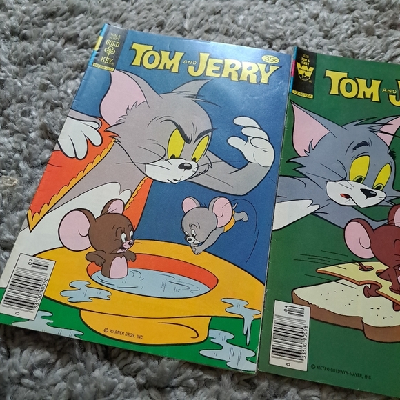 Vintage Warner bros Tom and Jerry gold key magazine comics (lot of 3) - Picture 4 of 7